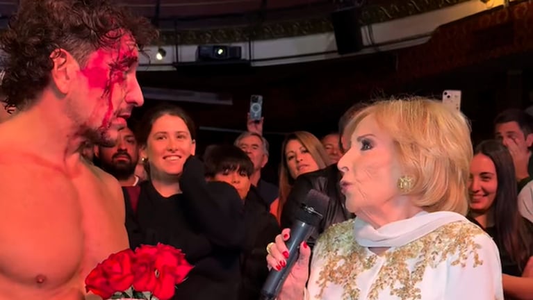 Mirtha llenó de elogios a Nico Vázquez por Rocky.