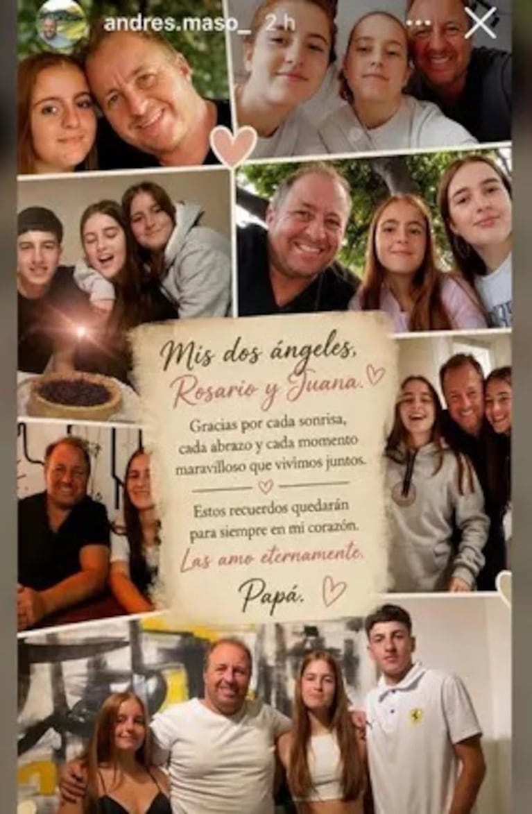 “Mis dos ángeles”: el doloroso mensaje del papá de hermanas que murieron en el choque de Mendoza