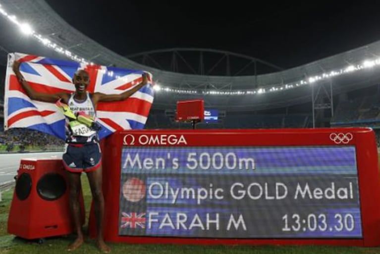 Mo Farah, el campeón olímpico de atletismo, reveló que fue traficado y esclavizado de niño 