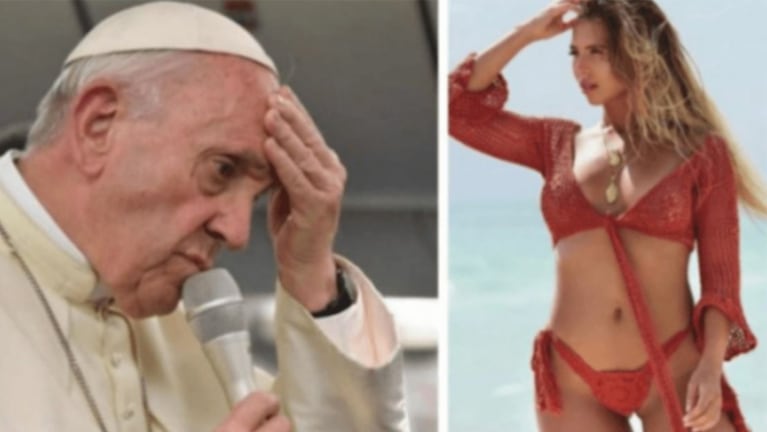 Modelo brasileña dijo que recibió "me gusta" del Papa en Instagram