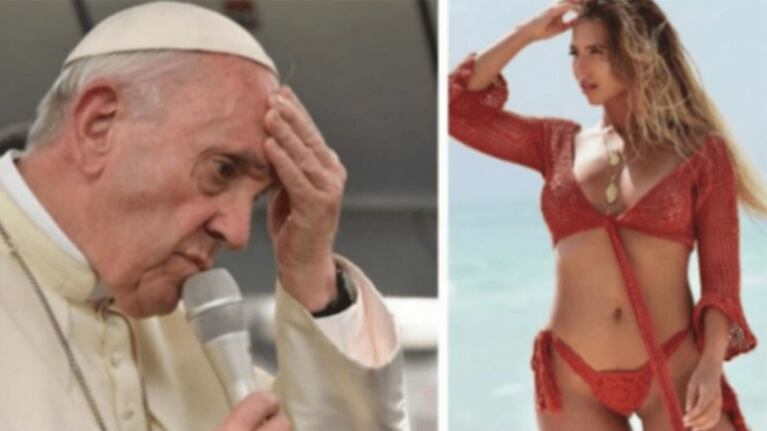Modelo brasileña dijo que recibió "me gusta" del Papa en Instagram