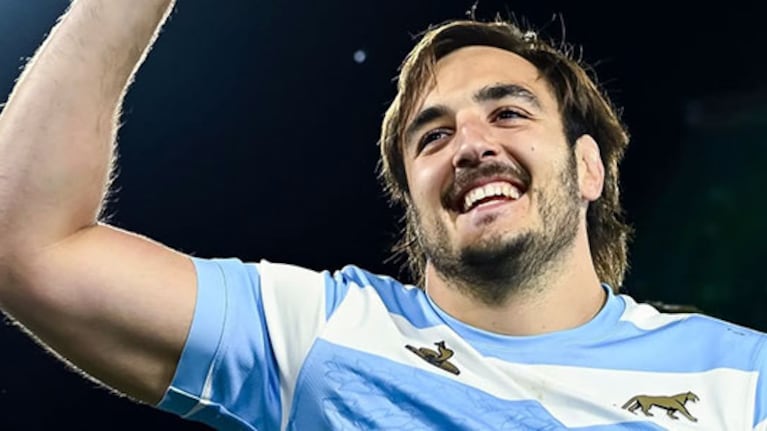 Molina, partícipe del triunfo histórico de Los Pumas ante los All Blacks.