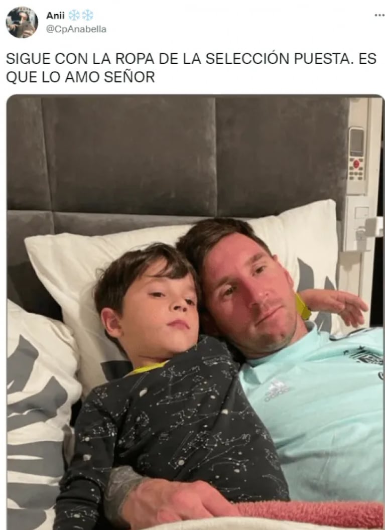 Momento único en la intimidad de Messi: la foto que compartió Antonela