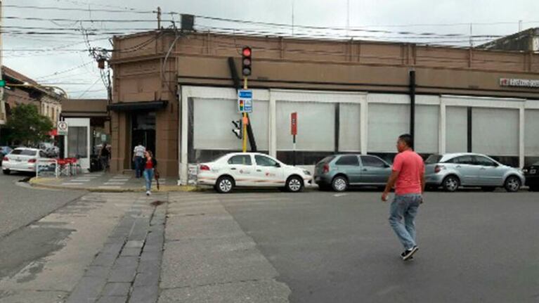 Momentos de tensión se vivieron en un local céntrico de Villa María.