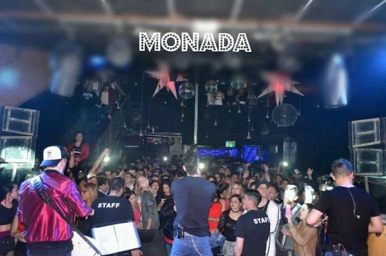 Monada cantó con Los Tipitos