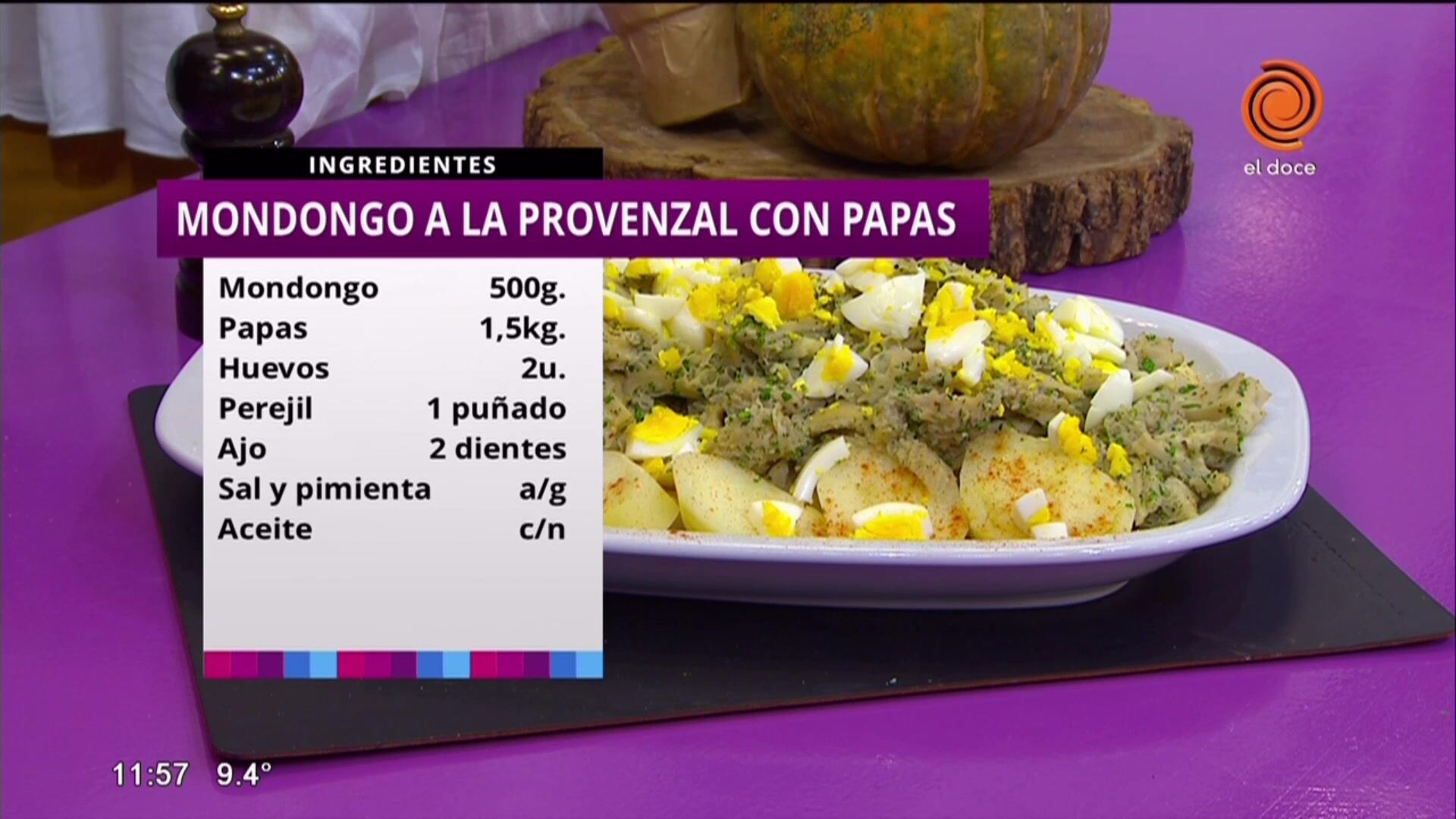 Mondongo a la provenzal con papas