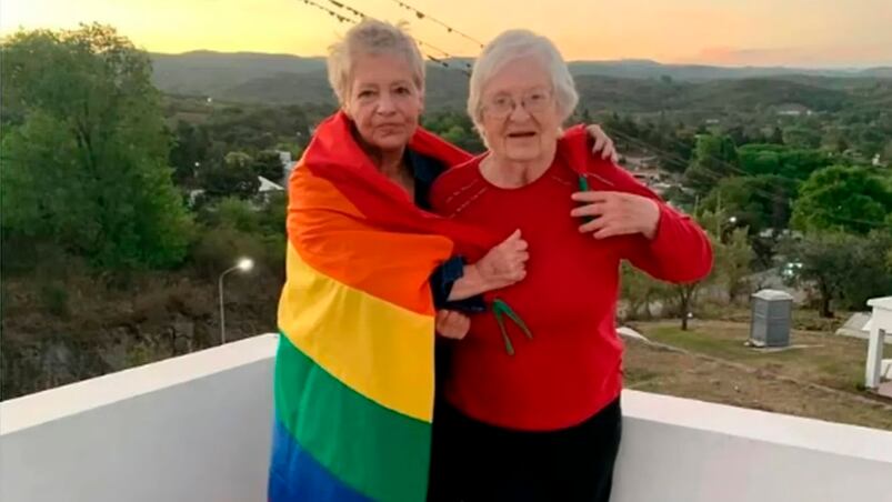 Mora y Elsa, una pareja que emociona. 