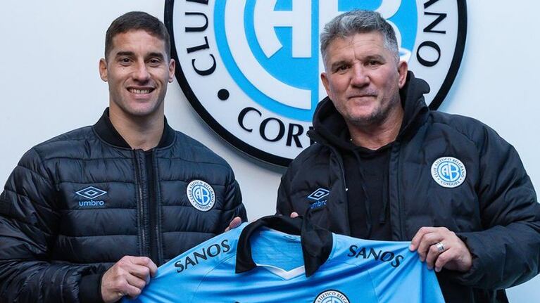 Morales se convirtió en refuerzo de Belgrano.