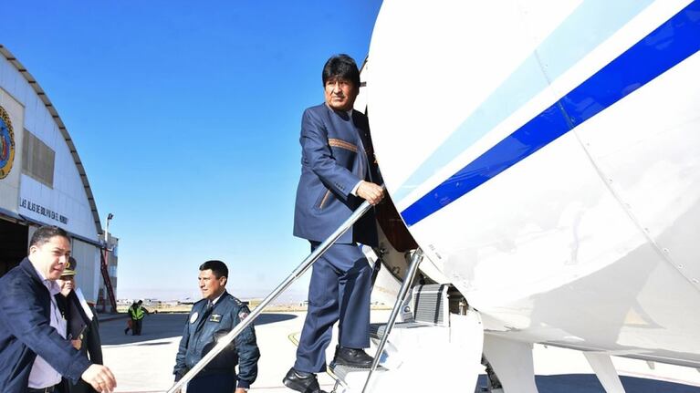 Morales vivirá en Argentina.