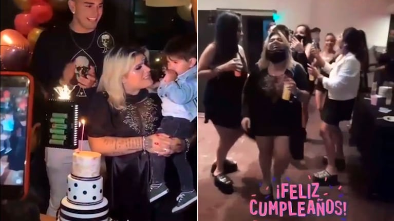 More festejó sus 22 en Córdoba acompañada por sus seres queridos.