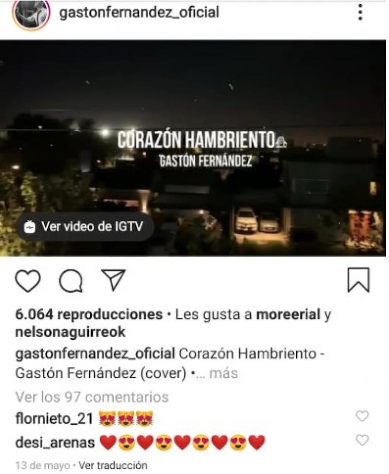 More Rial le confesó su amor a un cuartetero