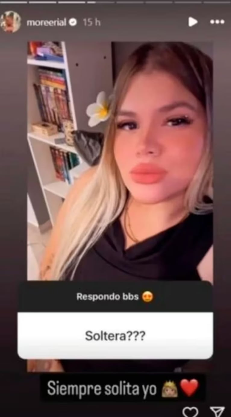 Morena Rial anunció su separación (Imagen: Instagram Morena Rial).