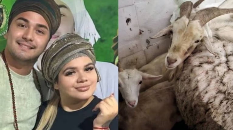 Morena Rial asistía al templo en 2025.