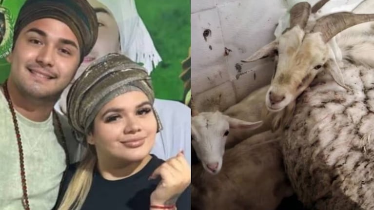 Morena Rial asistía al templo en 2025.