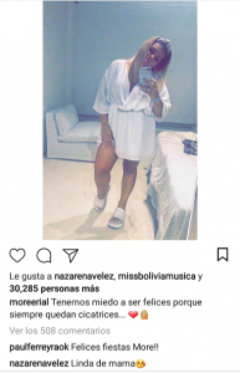 Morena Rial con nueva figura y ¿nuevo novio?