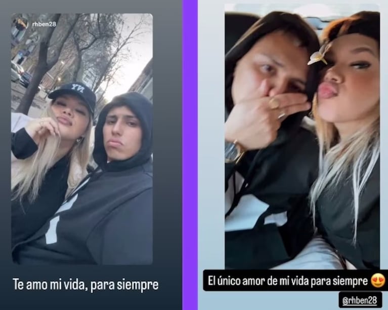 Morena Rial presentó a su nuevo novio que conoció en un ritual umbanda: las fotos