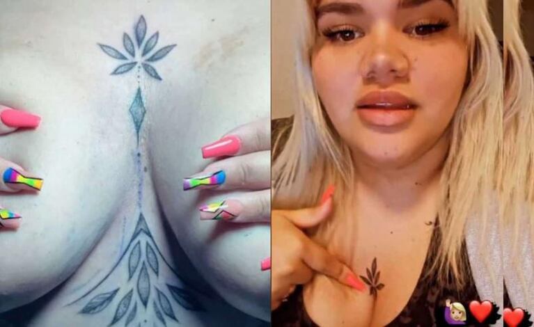 Morena Rial se hizo varios tatuajes: uno de ellos es el de San la Muerte