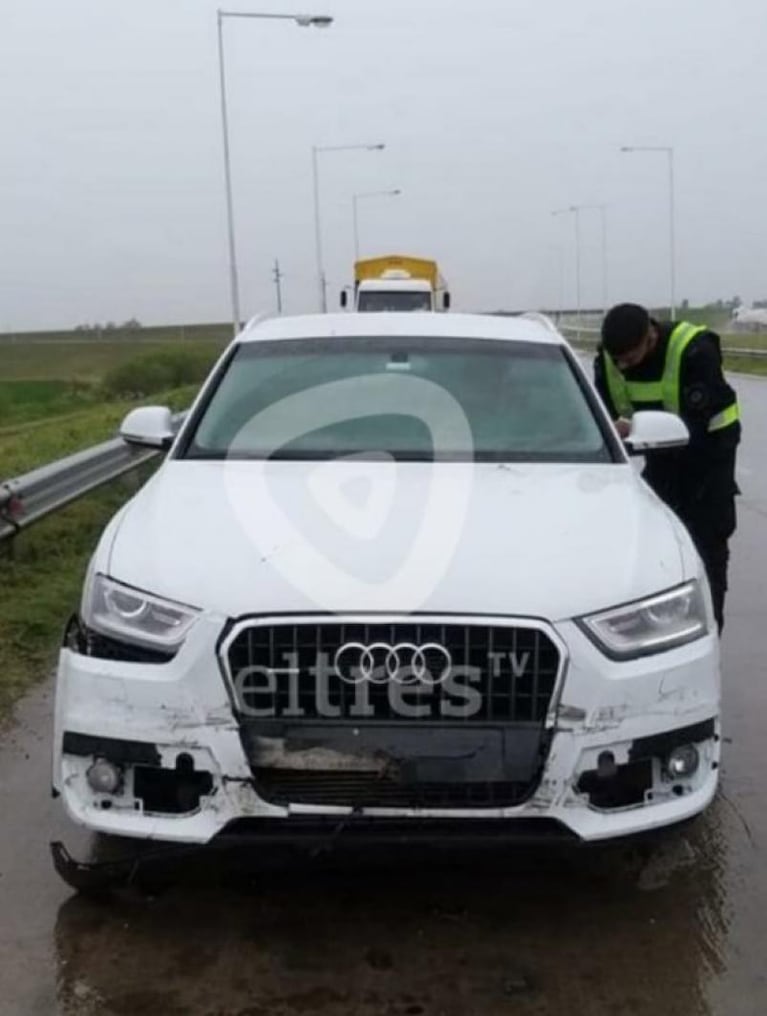 Morena Rial tuvo un accidente en la Autopista Córdoba-Rosario
