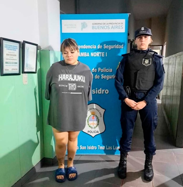 Morena Rial volvió a quedar detenida.