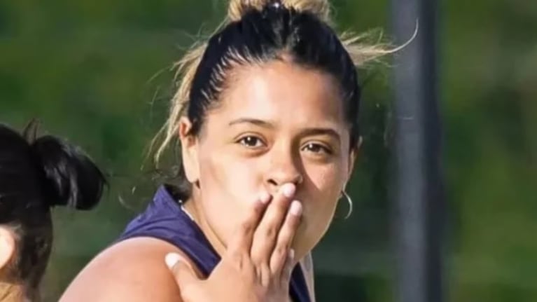 Morena Tévez jugó en Gimnasia y Esgrima de La Plata.