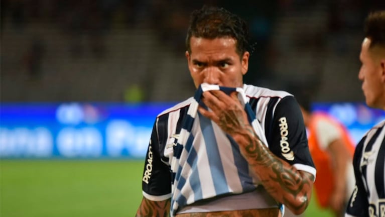 Moreno, el goleador de la noche. / Foto: Lucio Casalla ElDoce.tv