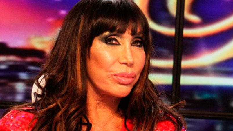 Moria Casán sin peluca dio que hablar en las redes sociales.