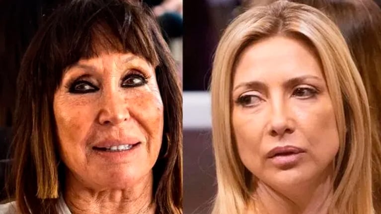 Moria Casán y Fabiola Yañez.