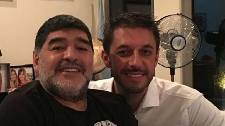 Morla representó a Maradona en el juicio contra Claudia Villafañe.