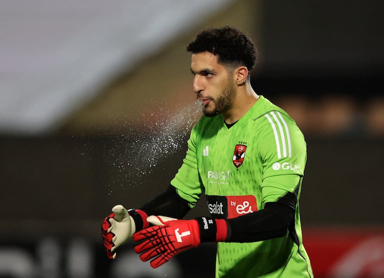 Mostafa Shobeir juega en el  Al Ahly egipcio. REUTERS/Amr Abdallah Dalsh