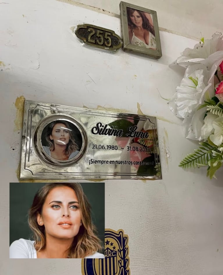Mostraron la tumba de Silvina Luna y un detalle generó bronca: “Una falta de respeto”