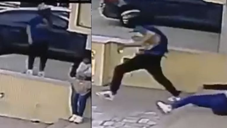 Motochoro le robó mientras esperaba que le abrieran la puerta de una casa.