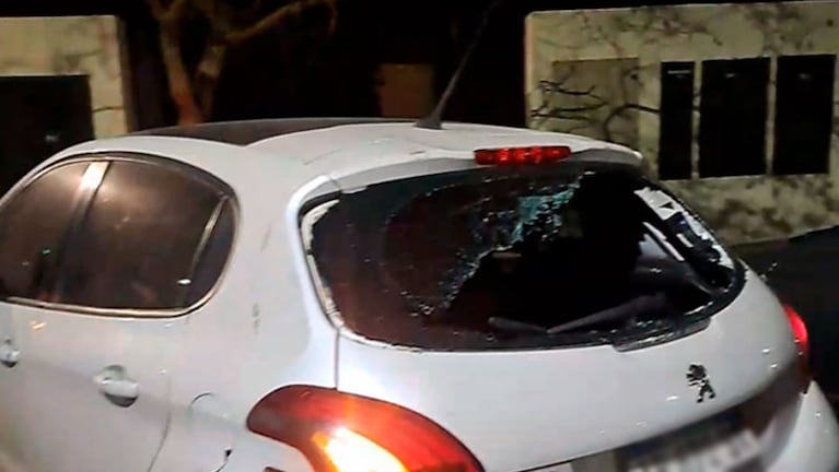 Motochoros atacan autos Córdoba