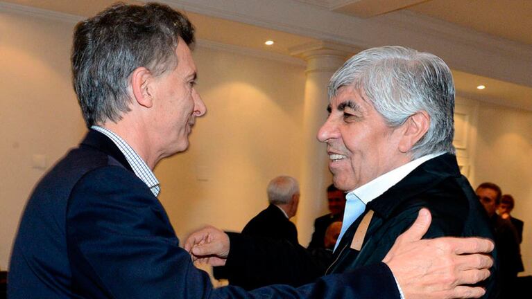 Moyano le respondió duramente a Macri tras su frase en el Día del Trabajador frente a sindicalistas. 