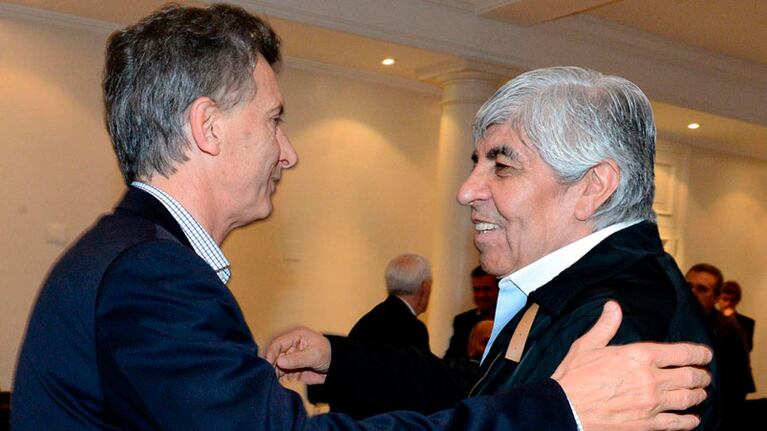 Moyano le respondió duramente a Macri tras su frase en el Día del Trabajador frente a sindicalistas.