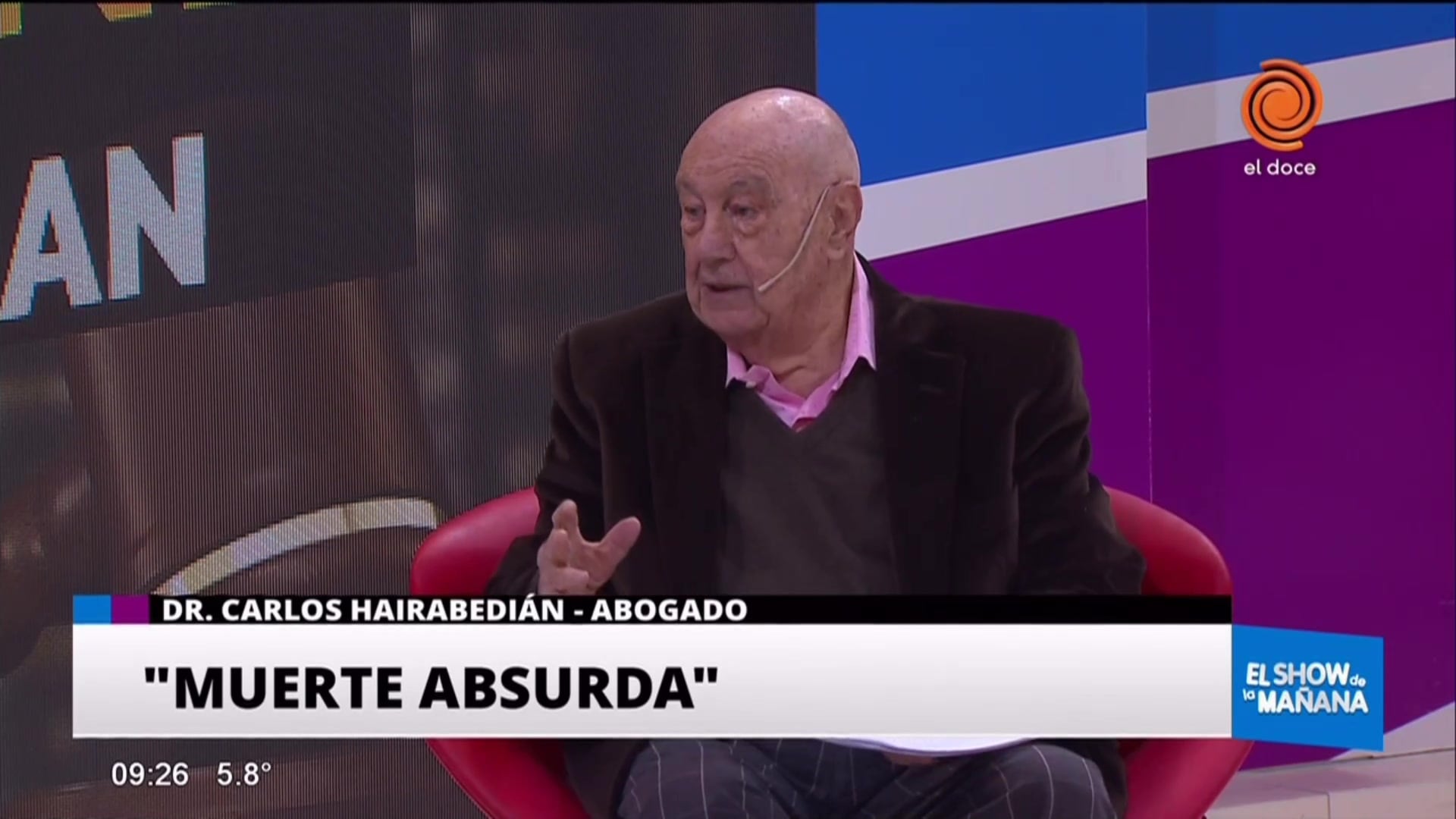 "Muerte absurda"