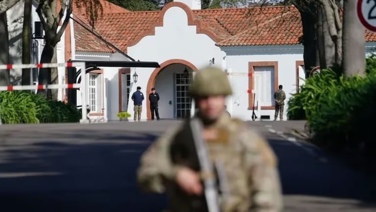 Muerte de un soldado en Olivos.