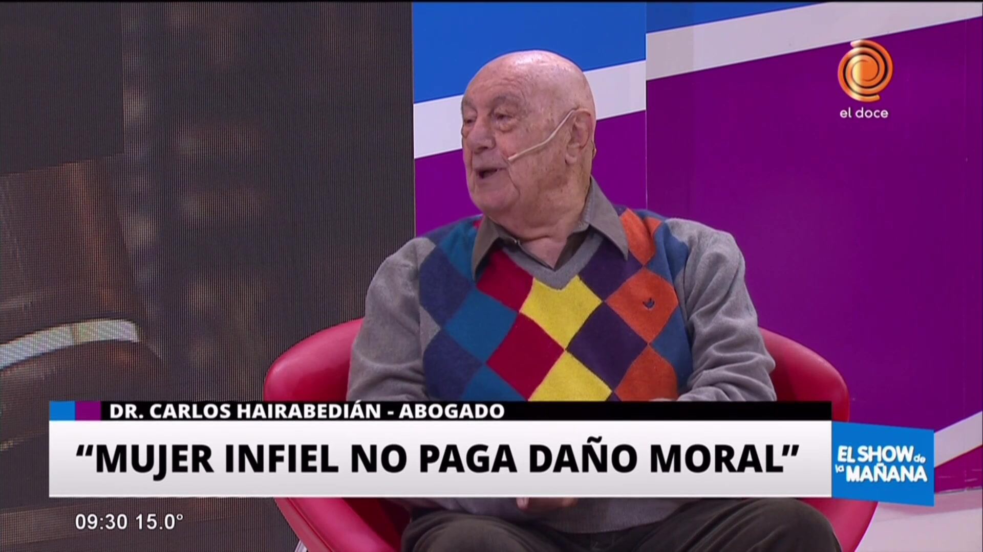 "Mujer infiel no paga daño moral"