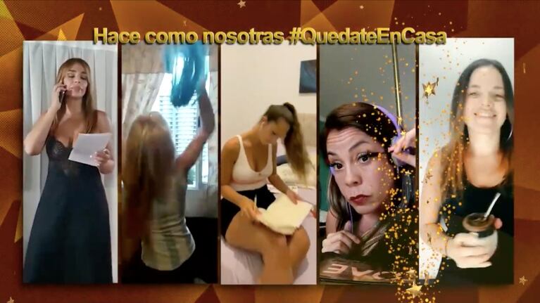 Mujeres unidas, pero desde casa.