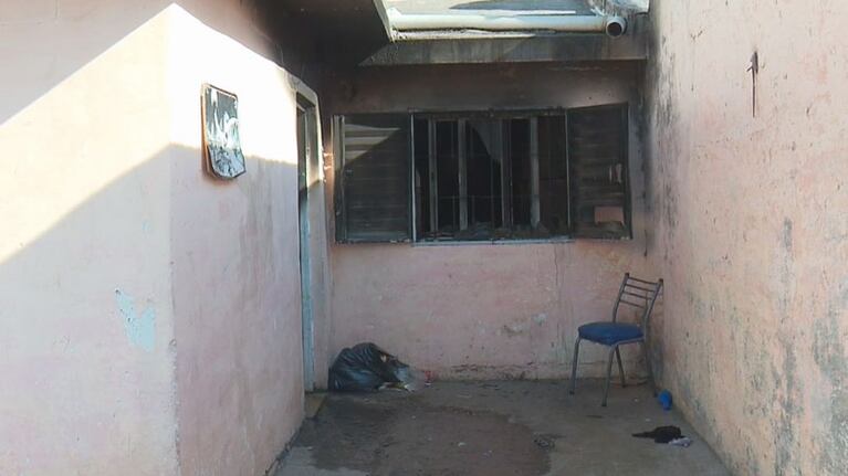 Murieron los tres hermanitos tras el trágico incendio.