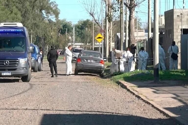 Murieron un padre y sus hijos de 4 y 10 años. Imagen: gentileza: El Litoral.