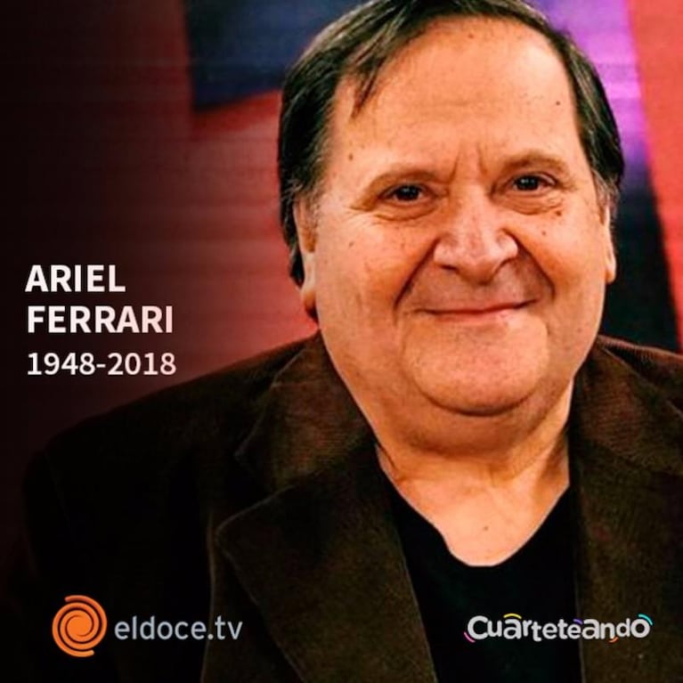 Murió Ariel Ferrari