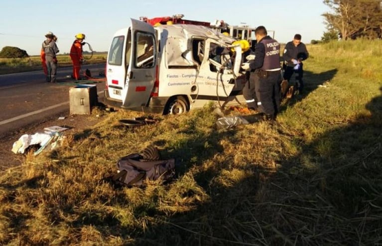 Murió el cantante "Fabián Show" en un vuelco en la ruta 9