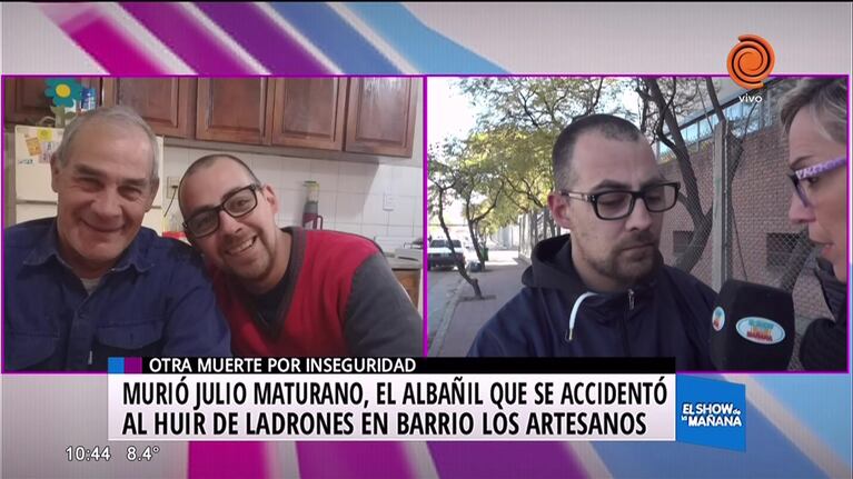 Murió el hombre que escapaba de un robo