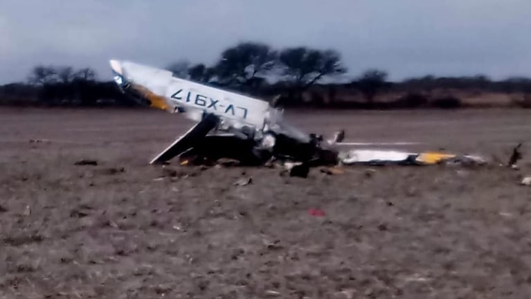 Murió el intendente de Reducción al caer una avioneta en San Luis