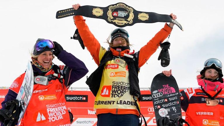 Murió la campeona mundial de snowboard por una avalancha