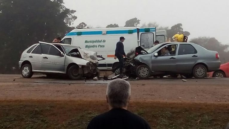 Murió un chico de 17 años en un choque frontal