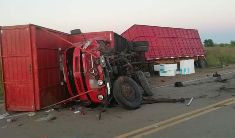 Murió un joven en el choque frontal de la Ruta provincial 4