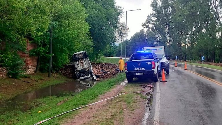 Murió un reconocido médico en un accidente en Traslasierra