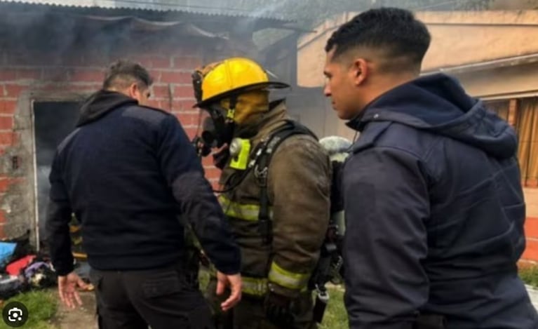 Murió una bebé en un incendio. Imagen: La Nación.