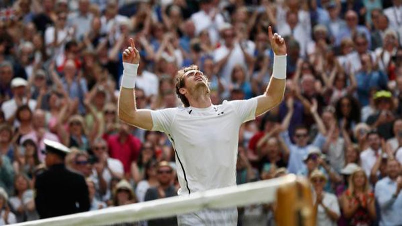 Murray fue rey en su tierra. Foto: Reuters